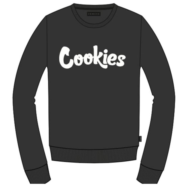 Cookies - Crewneck Black / White