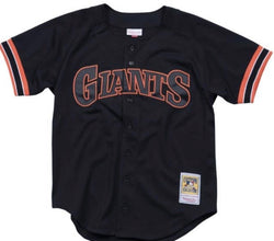Mitchell & Ness - Giants Black / Orange Jersey