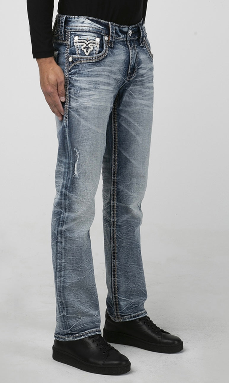 Rock Revival - ROWAN J200 STRAIGHT JEAN