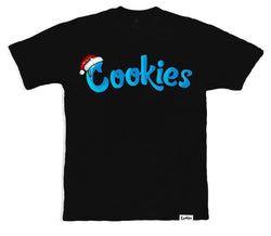 Cookies - Holiday Tee Black / Sky Blue