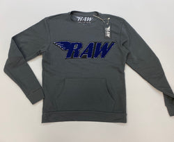 Rawalty - RAW Dark Grey / Navy Blue Sweater