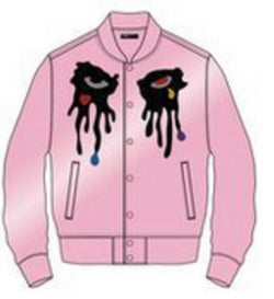 Rok U RHINESTONE Pink Jacket