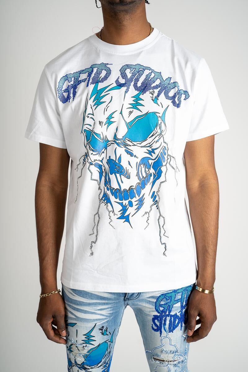 GFTD - HELL SENT WHITE Tee