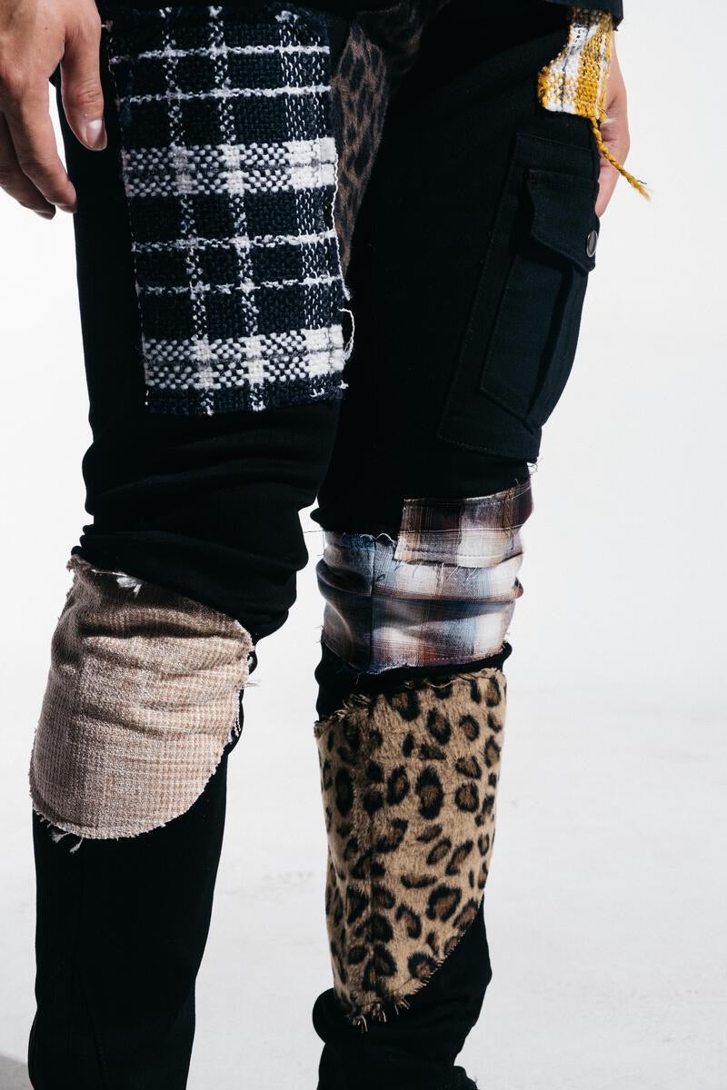 Embellish - TREY CARGO DENIM - BLACK