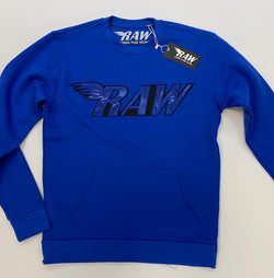 Rawalty - RAW Sweater Royal Blue