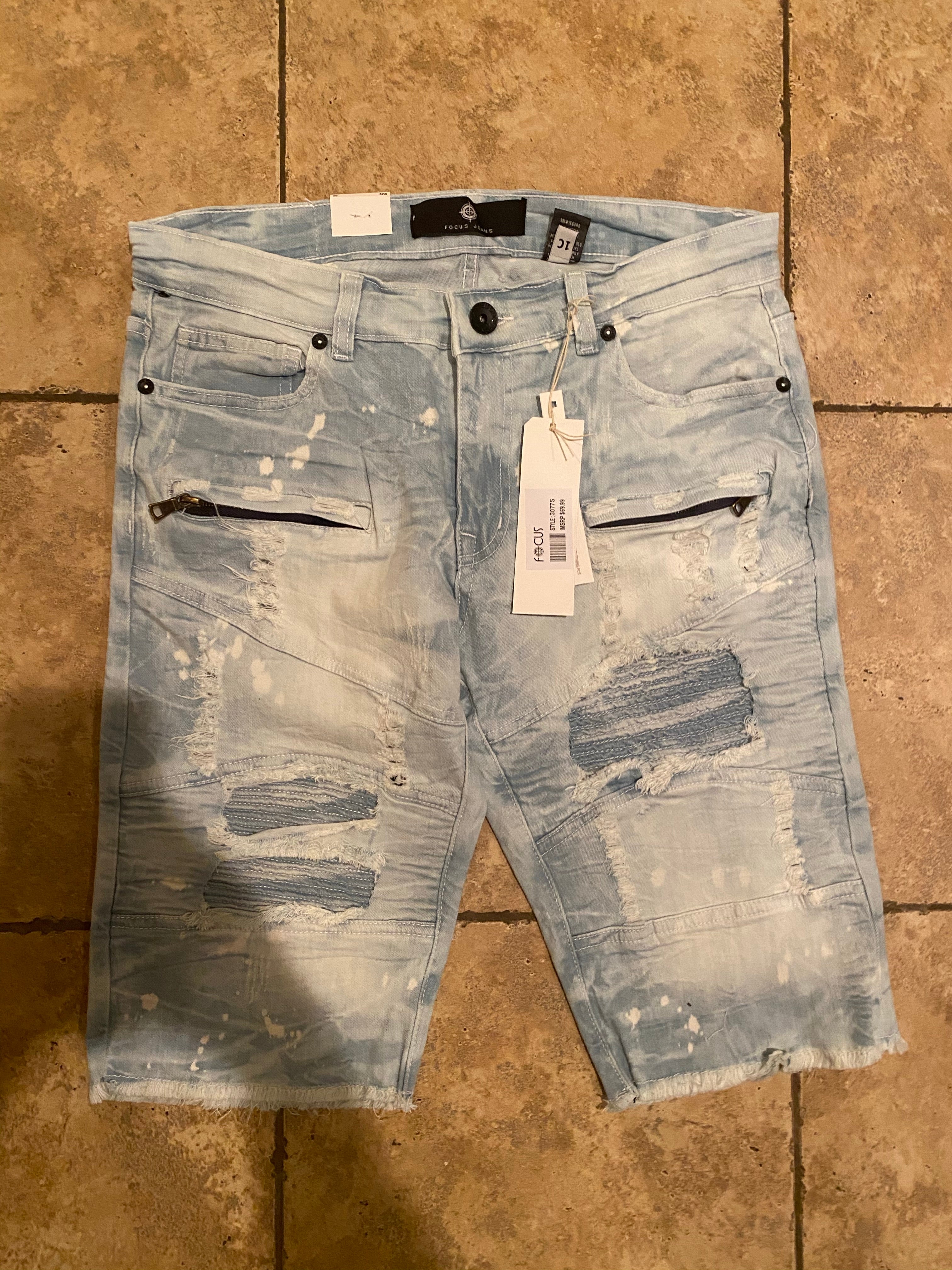 Focus - Biker Short 3077S Ice Blue