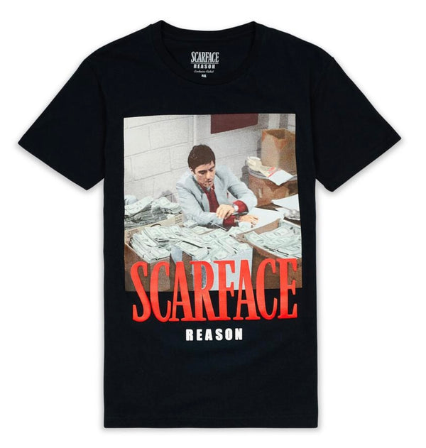 Reason - Scarface Money Black Tee