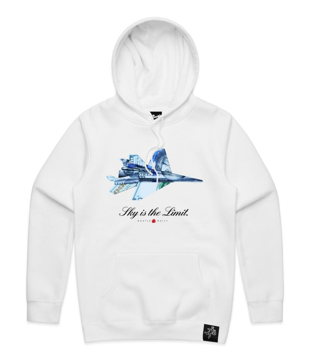 Hasta - Hoody Sky is the limit White