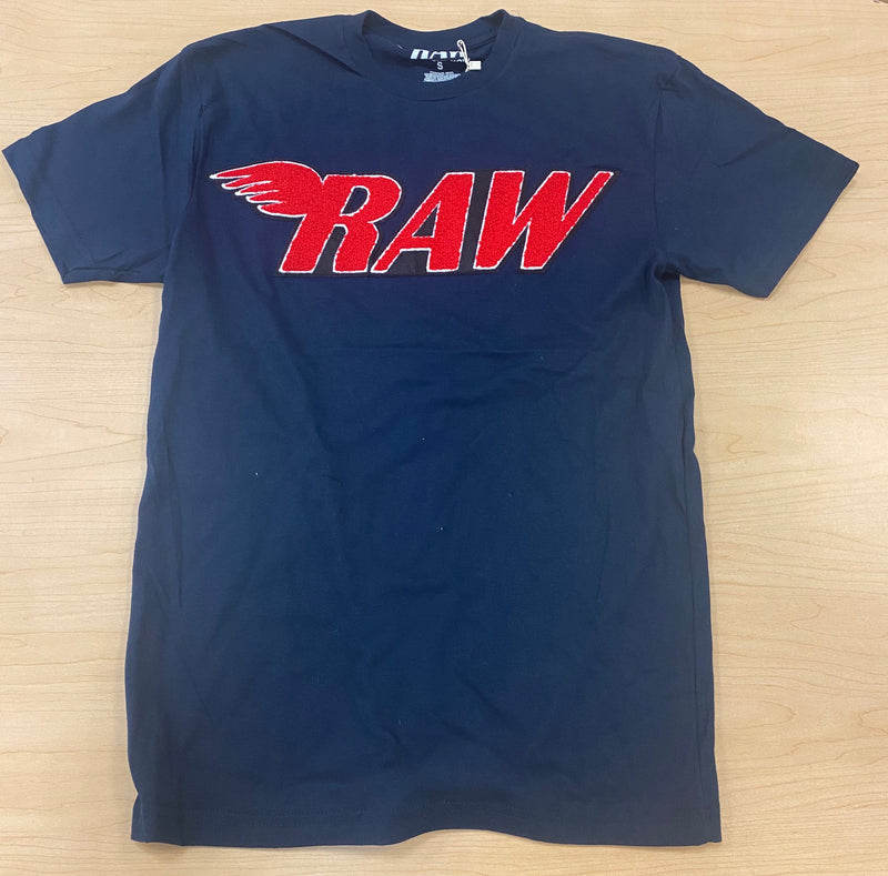 Rawalty - RAW Navy / Red Tee