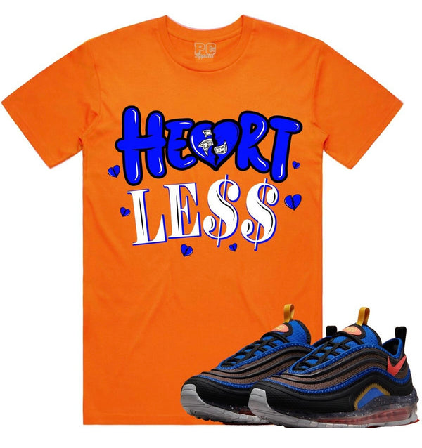 Planet of the grapes - Heartless Orange / Blue Tee