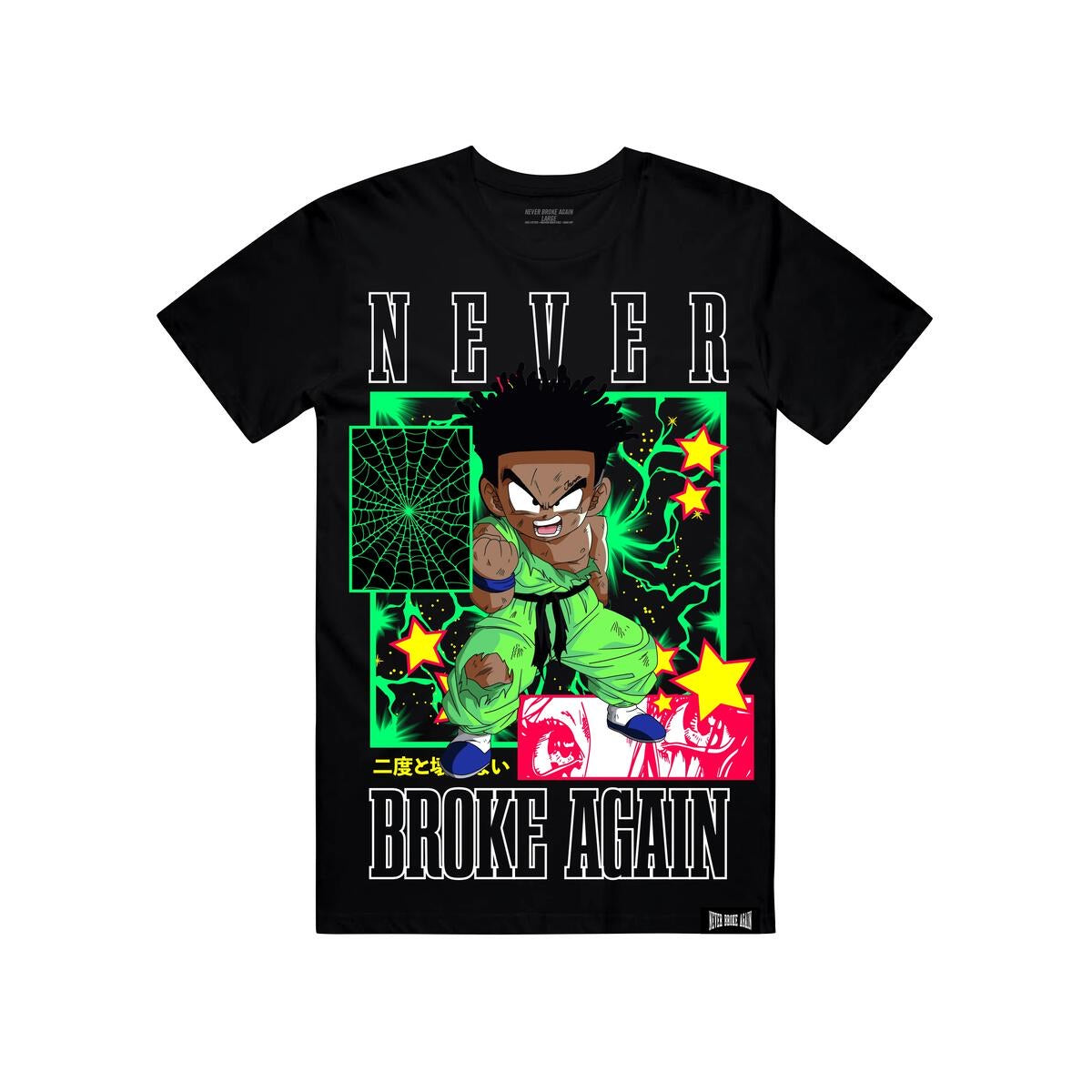 Never Broke Again - YB CHARACTER Black Tee