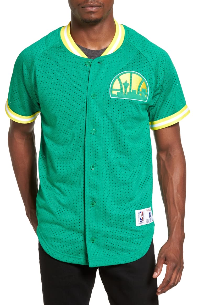 Mitchell & Ness - Super Sonics Jersey