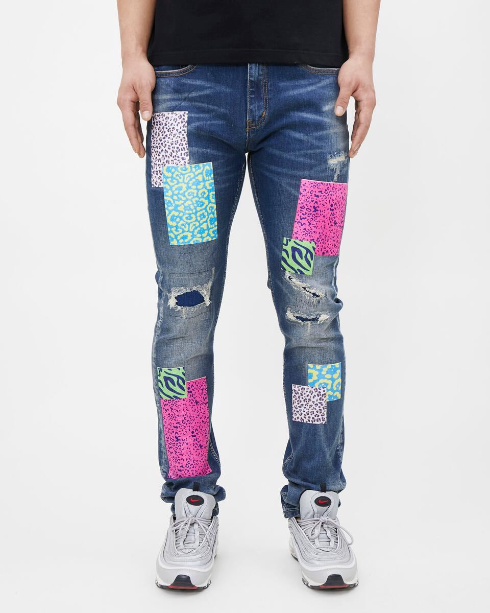 Eternity - Patch Multi Color Jean