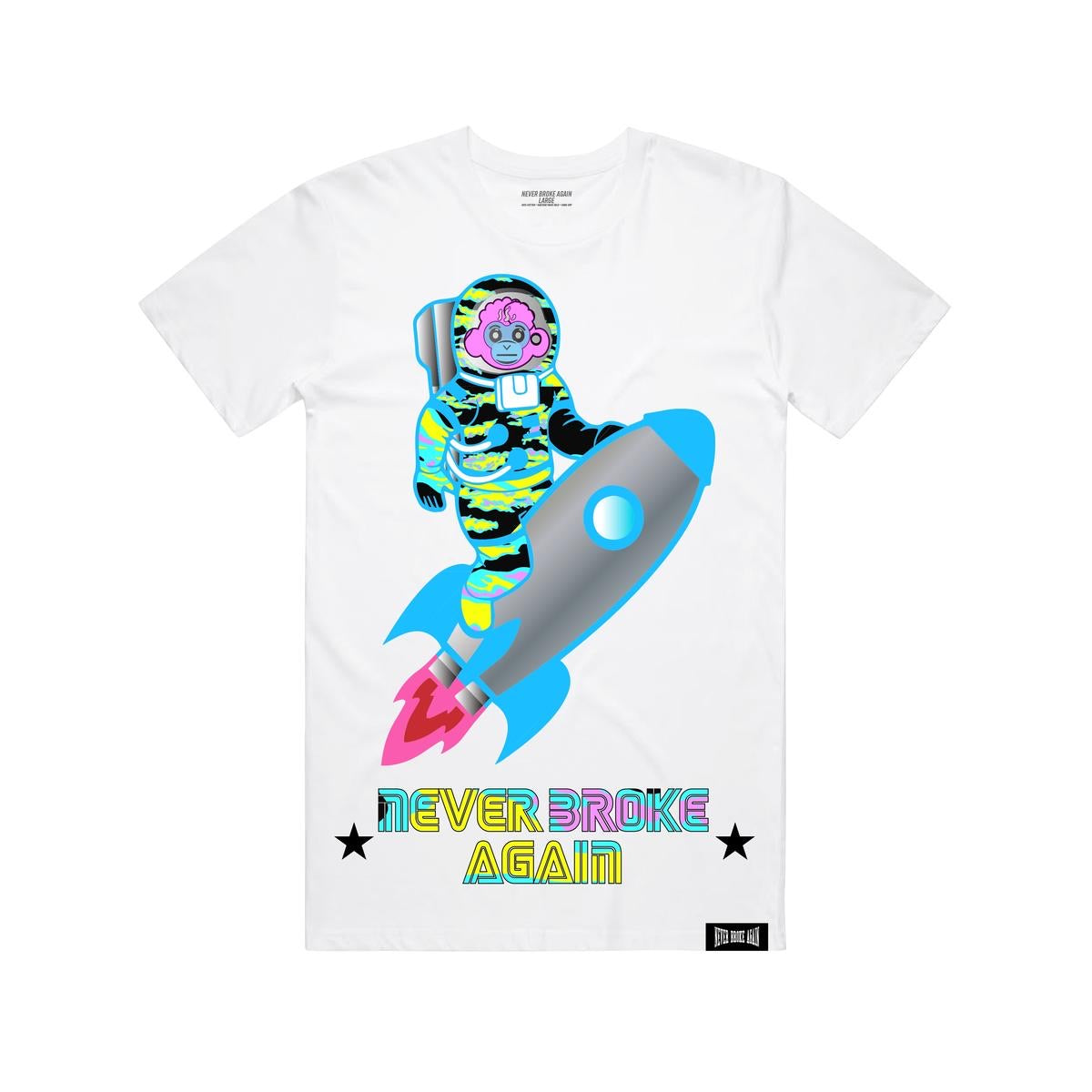 Never Broke Again - Rocket Ship White