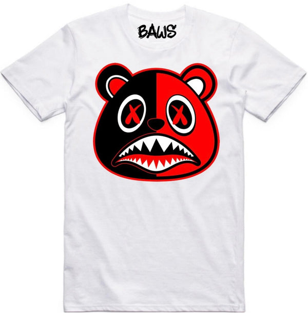 Baws - Scar Yayo White Black Red Tee