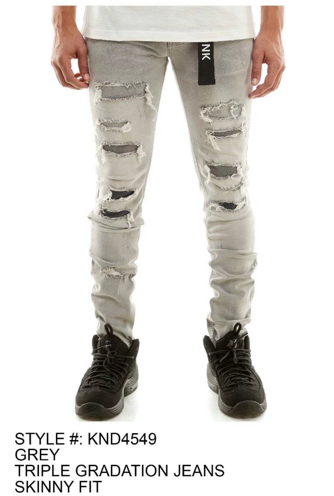 KDNK - KND4549 Grey Jean