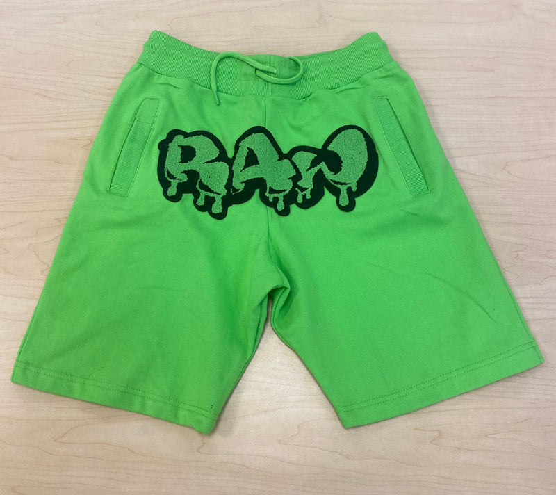 Rawalty - RAW New Logo Lime Green Short