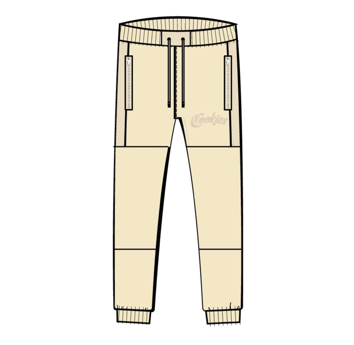 Cookies - Jogger Caviar Khaki / Tan