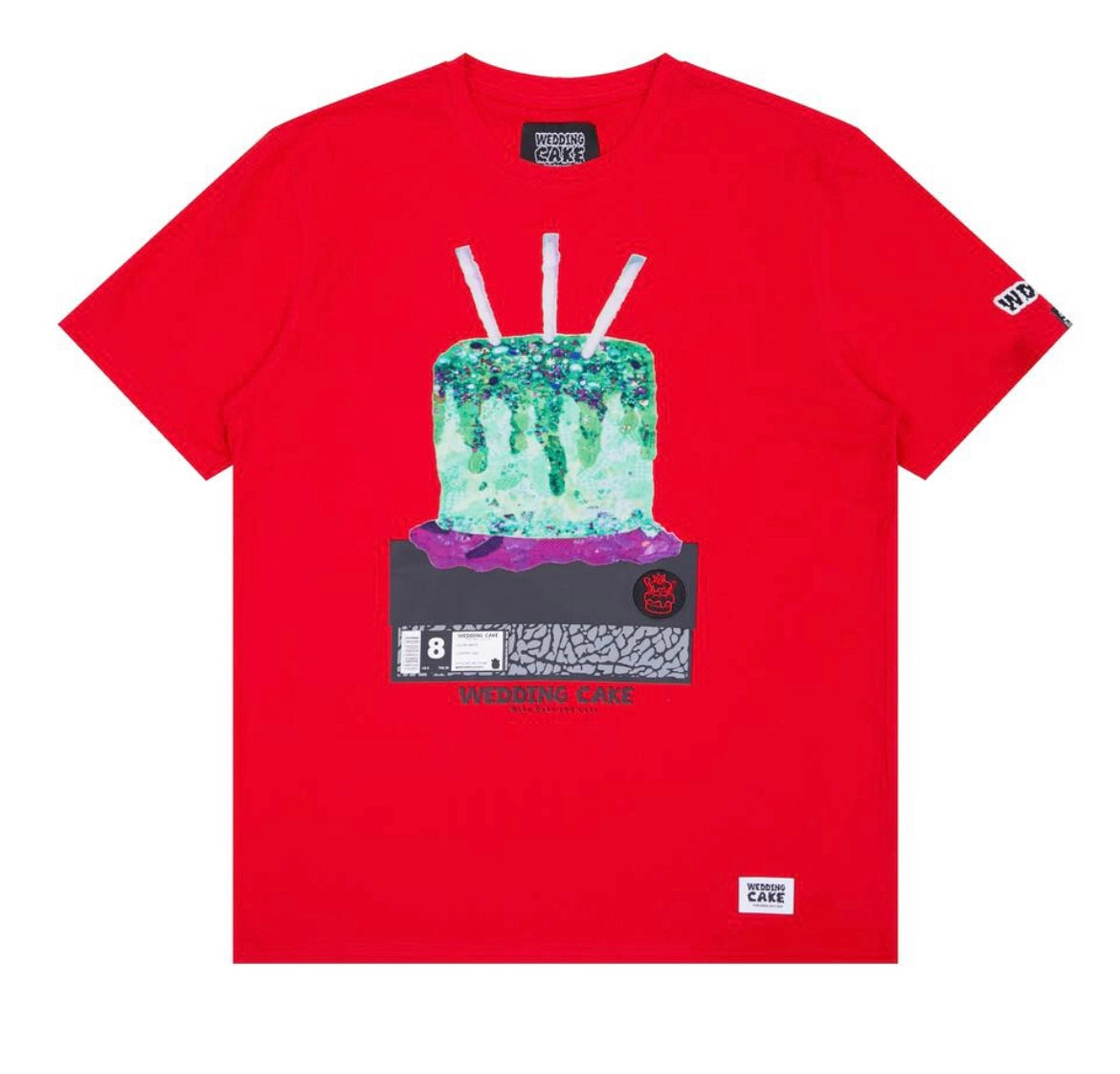 Wedding Cake - Cake In The Box Red Tee