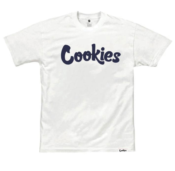 Cookies - OG White / Navy Tee