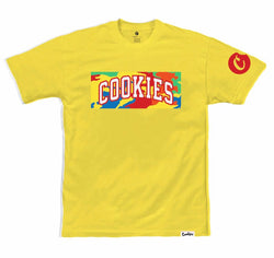 Cookies - Yellow / White Tee
