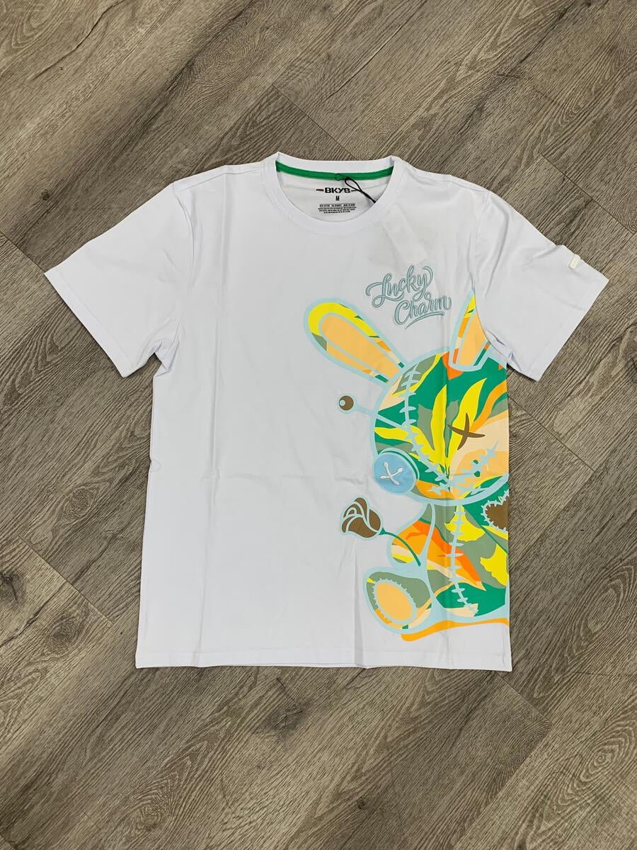 Black Keys - BIG LUCKY CHARM TEE White